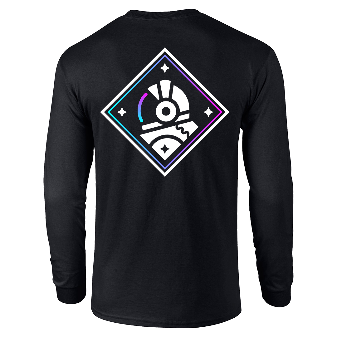 Icon Gradient Longsleeve - Black