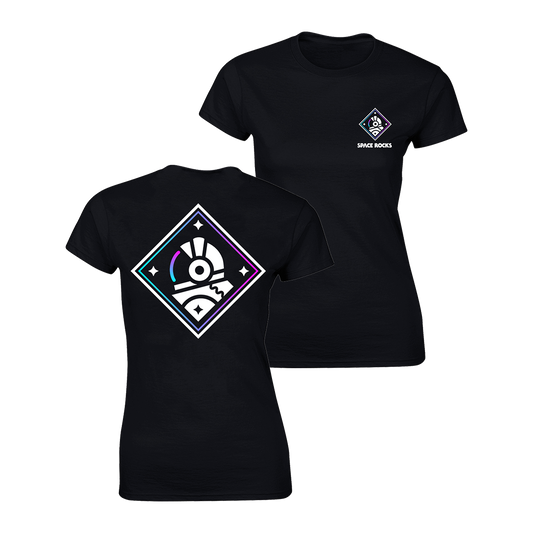 Icon Gradient Women's T-Shirt - Black