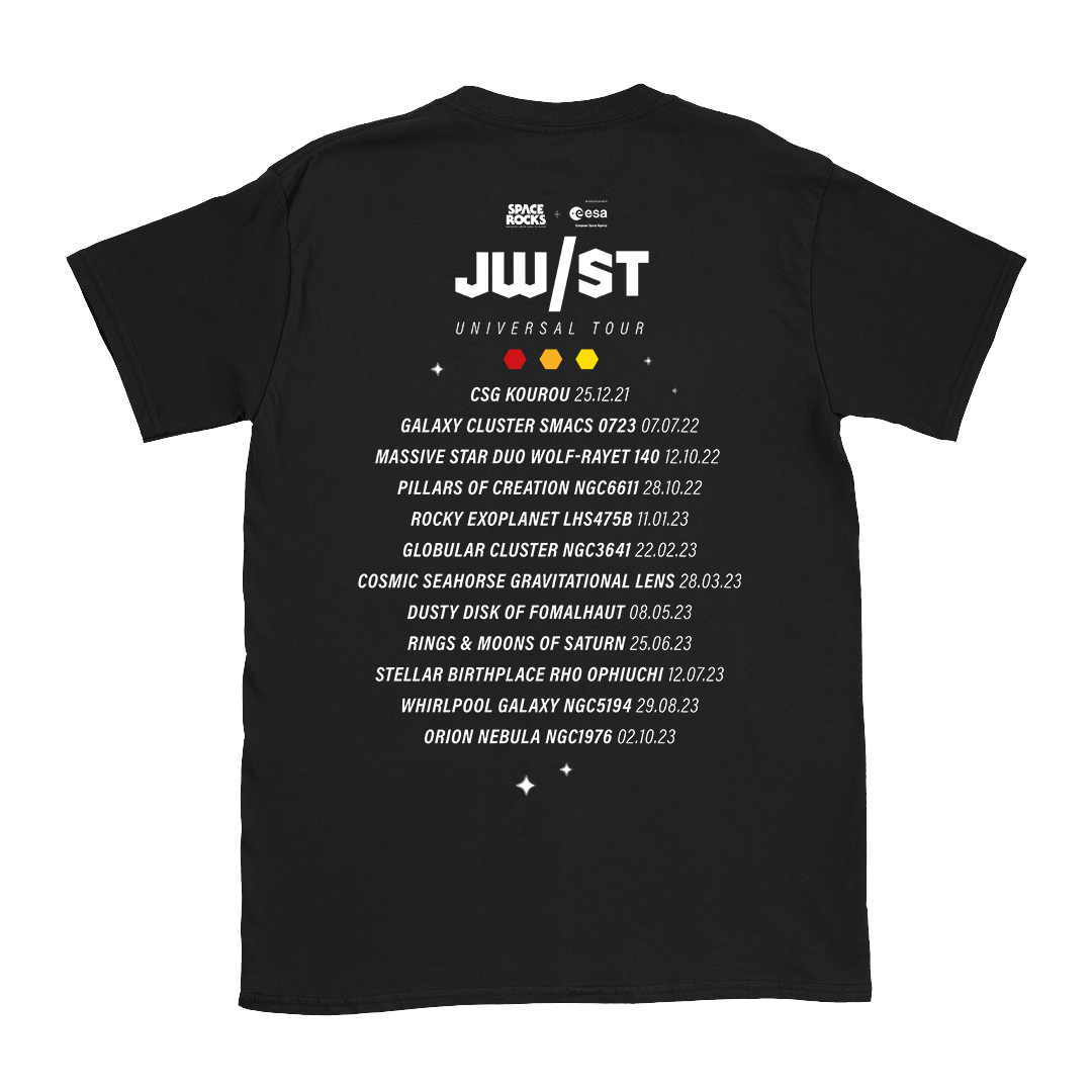 James Webb Space Telescope T-Shirt - Black