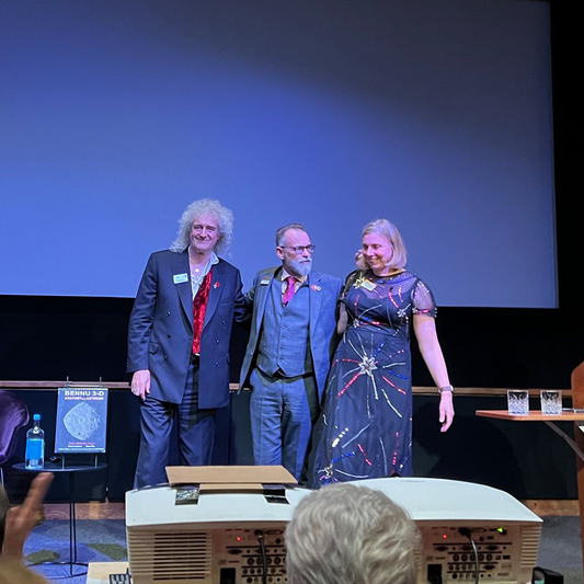 Actual space rocks with Dr. Brian May!
