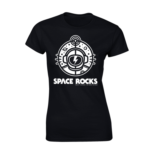 Astronaut Women's T-Shirt - Black