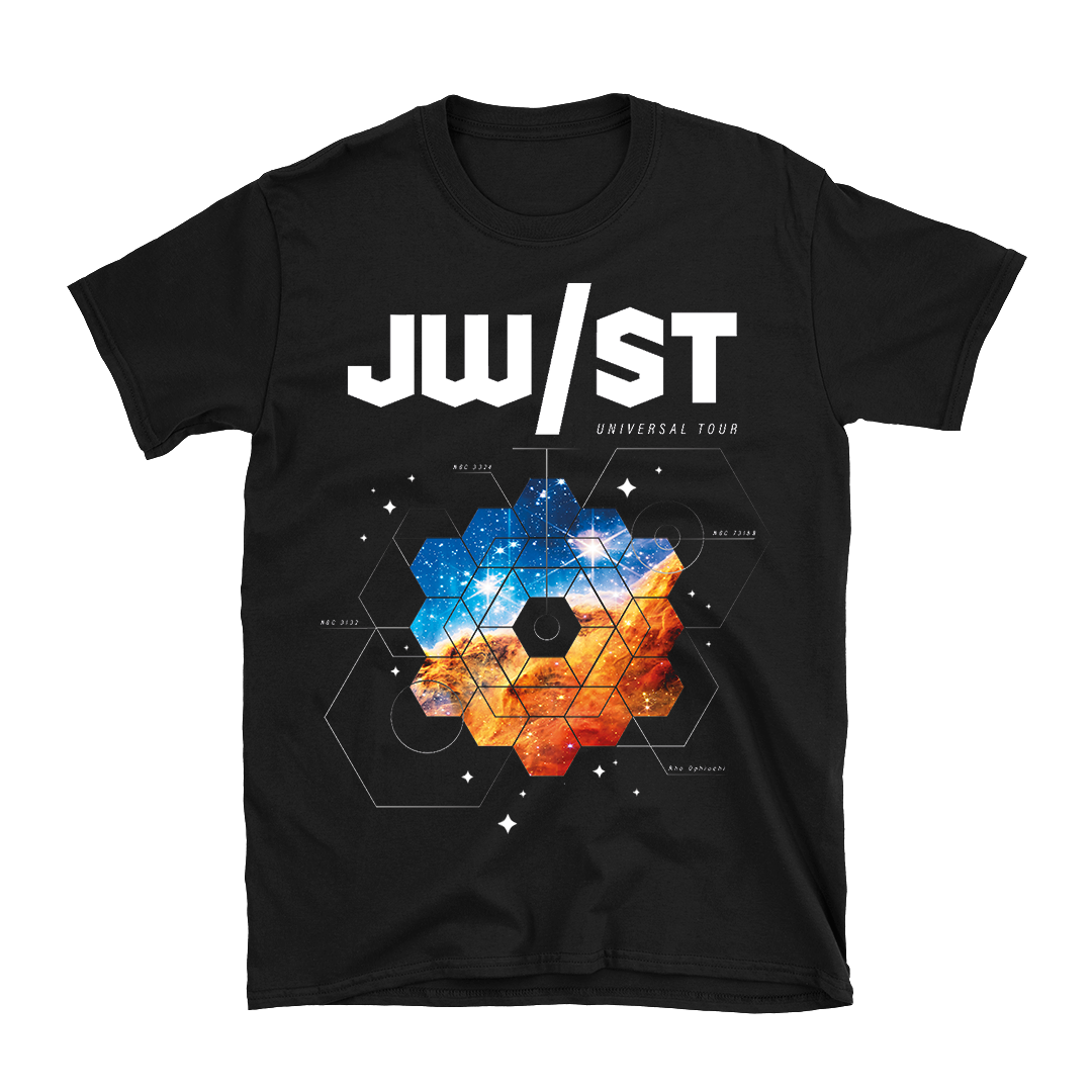 James Webb Space Telescope T-Shirt - Black