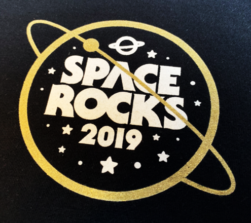 Space Rocks 2019 T-Shirt - Black