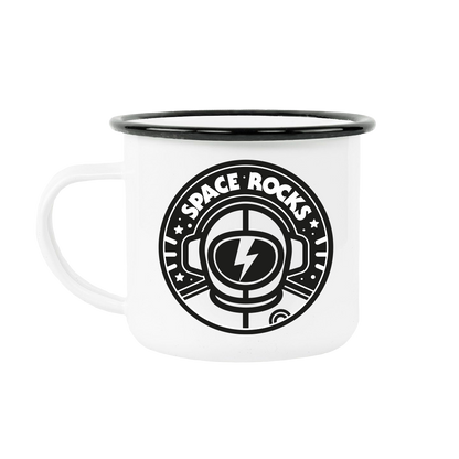 Astronaut Logo Enamel Mug