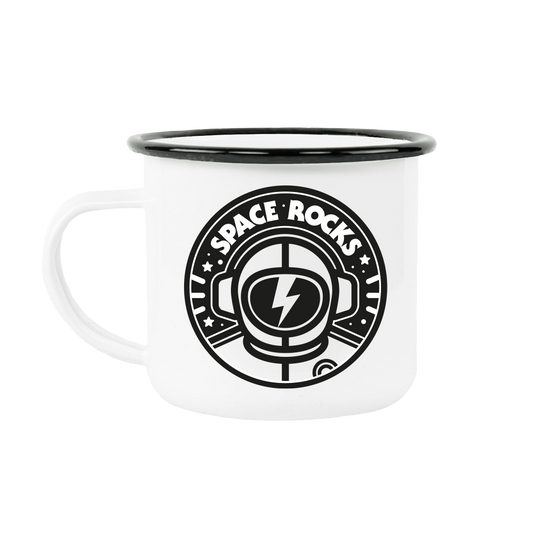 Astronaut Logo Enamel Mug