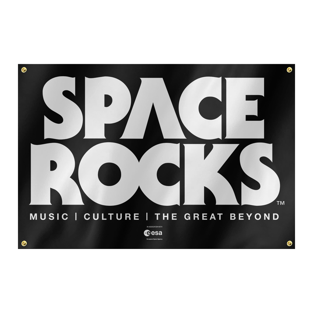 Space Rocks Logo Flag