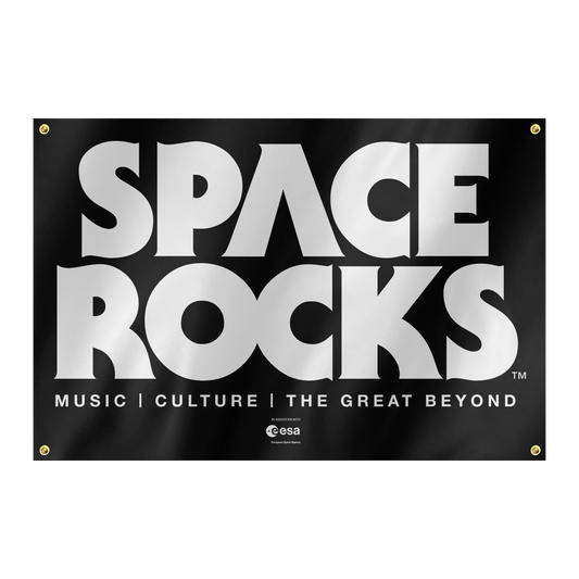 Space Rocks Logo Flag